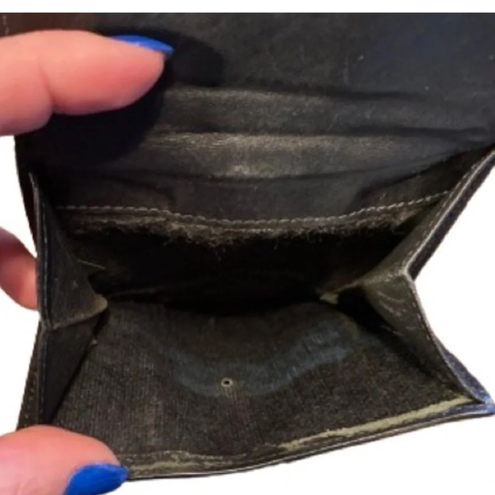 Bottega‎ Veneta BLACK LEATHER Intrecciato Weave Wallet LUXURY
